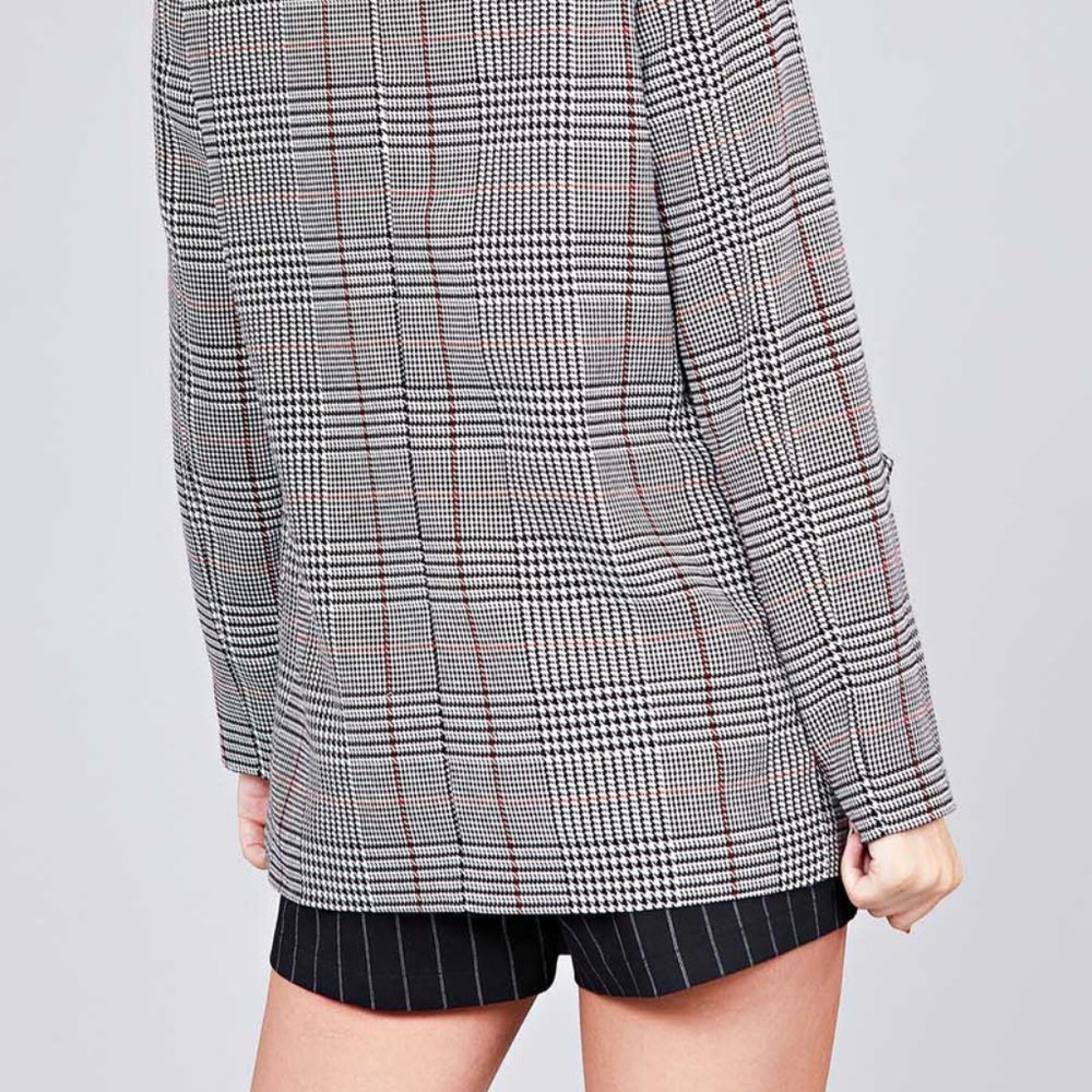 🍁JUST IN🍁Plaid Blazer - Picture 7 of 7